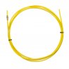 GELBE TEFLON - Drahtführung 2,5 X 4,5 L.4400 draht 1,2/1,6