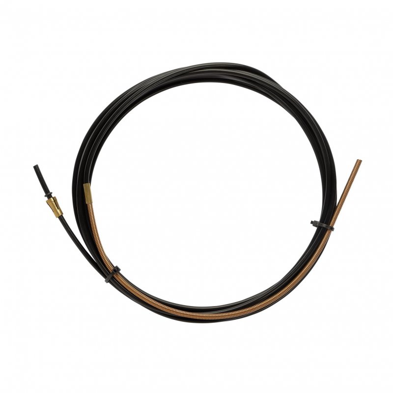 BLACK TEFLON liner 2,0 X 4,0 L.3400 with bronze liner for wire 1,0/1,2