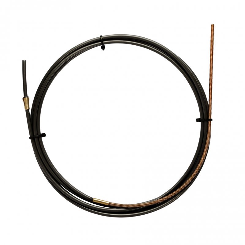 SIRGA NEGRA TEFLON 2,3 X 4,7 L.3400 con sirga de bronce, ALAMBRE 1,2/1,6