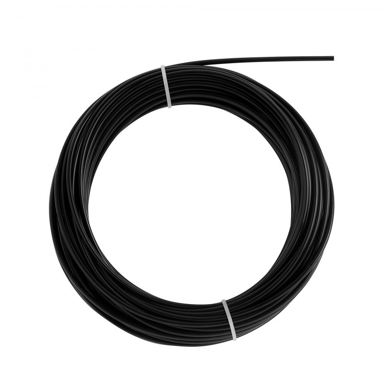 25 mt SCHWARZE TEFLONSEELE - Drahtführung 2,3x4,7 Draht 1,2/1,6