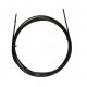 SIRGA NEGRA TEFLON 2,0 X 4,0 L.5400 ALAMBRE 1,0/1,2