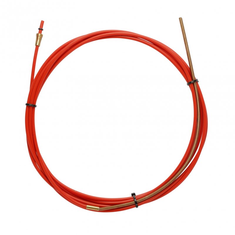 SIRGA ROJA TEFLON 2,0 X 4,0 L.3400 con sirga de bronce, ALAMBRE 1,0/1,2