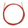 SIRGA ROJA TEFLON 2,0 X 4,0 L.3400 con sirga de bronce, ALAMBRE 1,0/1,2