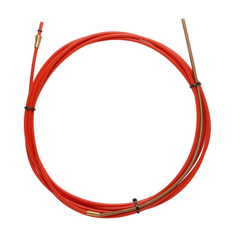 SIRGA ROJA TEFLON 2,0 X 4,0 L.4400 con sirga de bronce, ALAMBRE 1,0/1,2