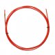 SIRGA ROJA TEFLON 2,0 X 4,0 L.4400 ALAMBRE 1,0/1,2
