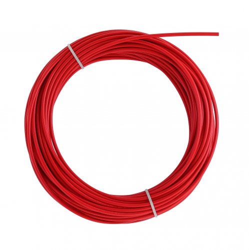 25 mt RED PTFE LINER 2,0X4,0 wire 1,0/1,2