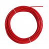 Guaina Teflon Rossa 2,0x4,0 Ø 1,0-1,2 Lunghezza 25 metri
