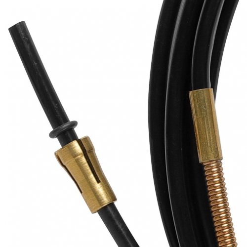 Gaines NOIR TEFLON 2,0 X 4,0 L.4400 avec gaine en Bronze, fil 1,0/1,2