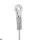 Galvanized steel cable 2,5X19 L.1000 mm with eyelet - VESPA rear brakes