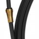 GAINE NYLON PA12 NOIR L.4400 avec gaine en Bronze FIL 1,2/1,6