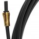 Guaina Nylon PA12 Nera L. 3400 Con Terminale Filo 1,0/1,2