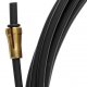 NYLON PA12 liner BLACK L.3400 with Bronze liner for wire 1,0/1,2