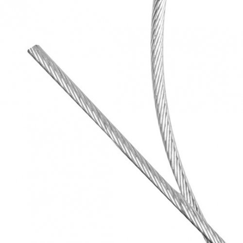 Cable en aciero galvanizado 2,5X19 L.1000 mm sin ojal - freno trasero VESPA
