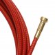 Guaina Guidafilo Rossa Compatibile Binzel L. 5400 Filo Ø 1,0/1,2