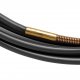 NYLON PA12 liner BLACK L.4400 with Bronze liner for wire 1,2/1,6