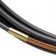 Guaina Nylon PA12 Nera L. 3400 Con Terminale Filo 1,0/1,2