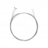 Galvanized steel cable for Gears 1,6x19 L.2000 mm - 2 pieces - all Vespa models