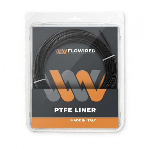 25 mt SCHWARZE TEFLONSEELE - Drahtführung 2,0x4,0 Draht 1,0/1,2