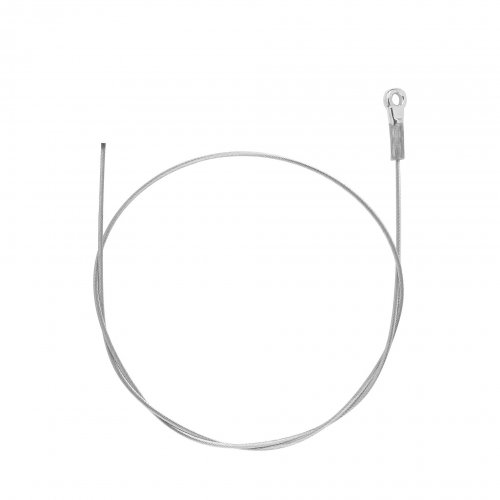 Câble en acier galvanisé 2,5X19 L.1000 mm avec oeillet - freins arriere VESPA