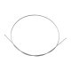 Cable en aciero galvanizado 2,5X19 L.1000 mm sin ojal - freno trasero VESPA