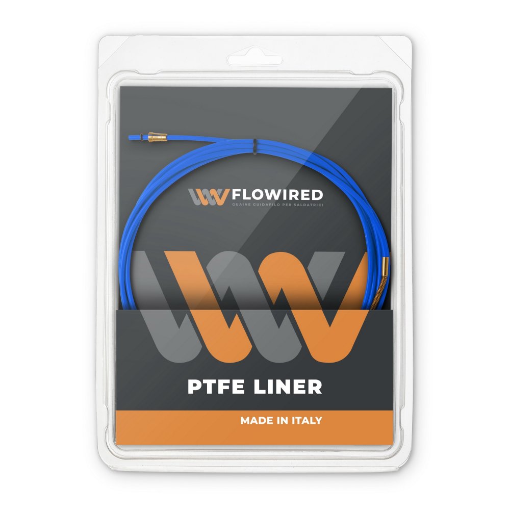 Blauere Teflon Drahtfuhrung 1 5 X 4 0 Mit Messingspirale Aluminium Draht O 0 6 0 9 1 0