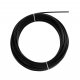 25 mt SIRGA NYLON Y GRAFITO NEGRA ALAMBRE 1,0/1,2