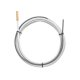 White Steel liner compatible KEMPPI 4188577 L.4200