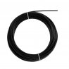 25 mt GAINE NYLON ET GRAPHITE NOIR FIL 1,2/1,6
