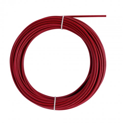 25 mt RED steel liner wire 1,0/1,2