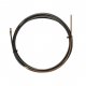Guaina Nylon PA12 Nera L. 3400 Con Terminale Filo 1,0/1,2