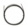 NYLON PA12 Drahtführung Schwarz L.4400 Draht 1,0/1,2