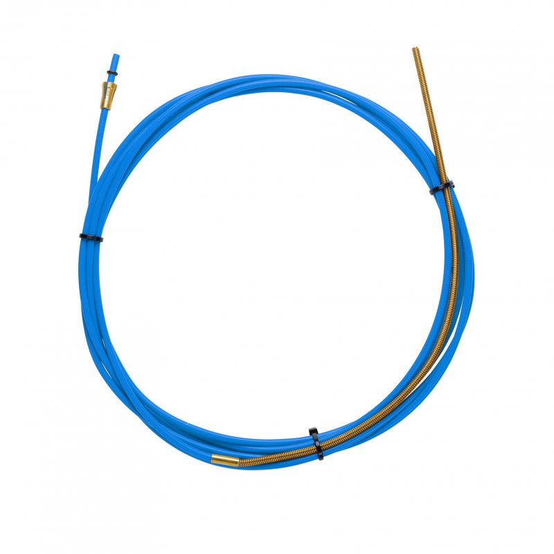 Guaina Teflon Blu 1,5 X 4,0 L. 3400 Con Terminale In Bronzo - Filo Ø 0,6/0,9