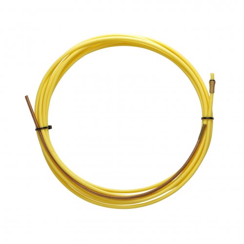YELLOW TEFLON liner 2,5 X 4,5 L.3400 with bronze liner for wire 1,2/1,6
