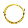 Gaines JAUNE TEFLON 2,5 X 4,5 L.3400 avec gaine en Bronze, fil 1,2/1,6